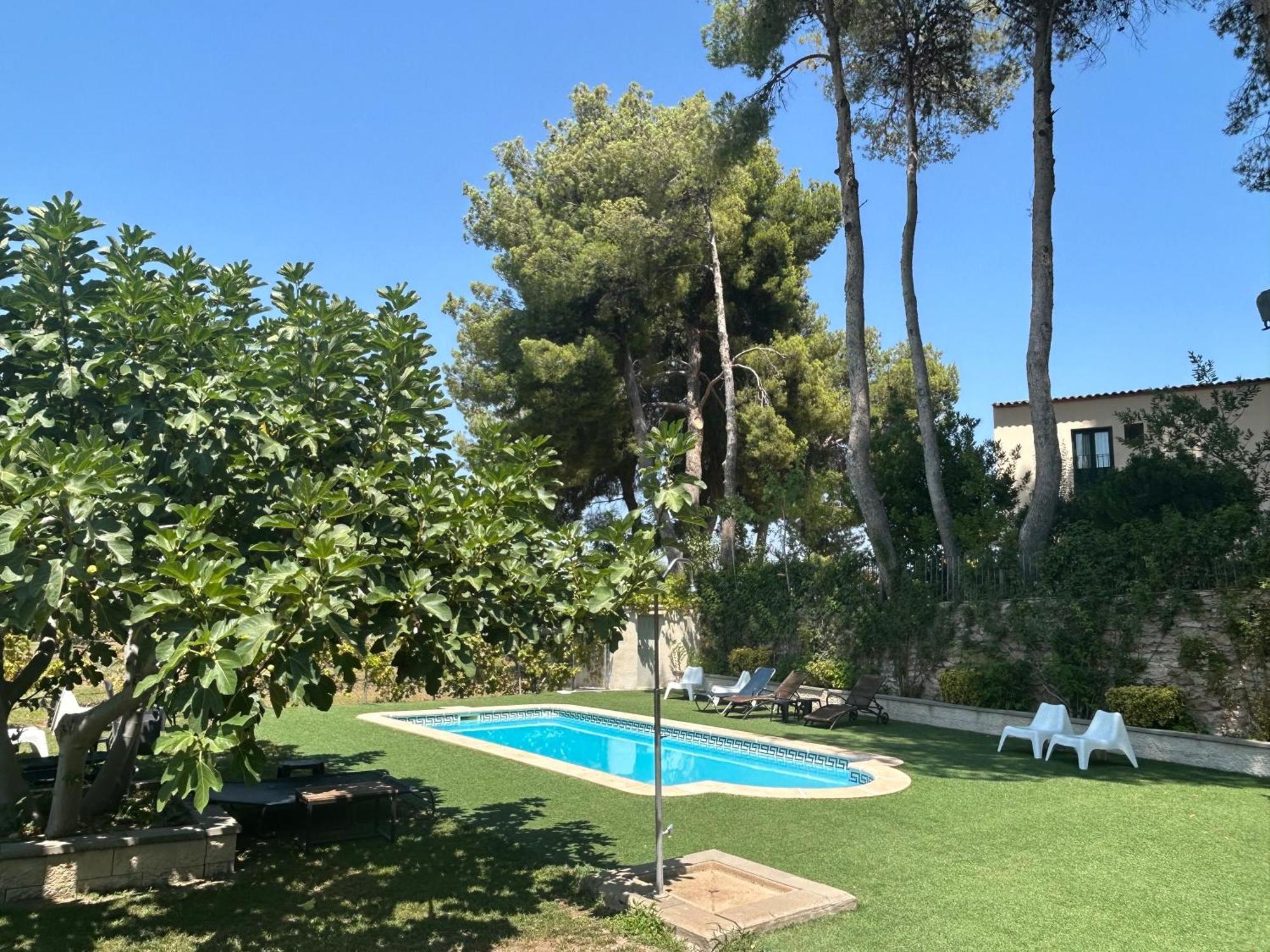 Hotel Rural Castillo De Biar Finca Fanecaes Kültér fotó